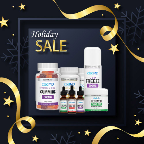 cbdMD Holiday cbd sels and deals Product